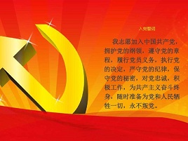 入党志愿书800字