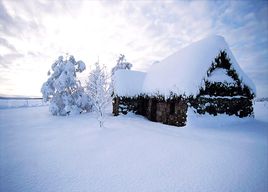 下雪天