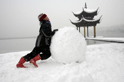 玩雪