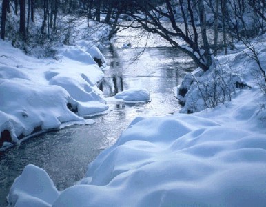 冰雪融化