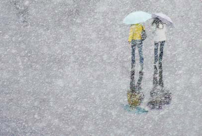 大雪纷飞