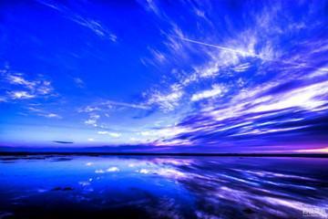 蓝色的天空