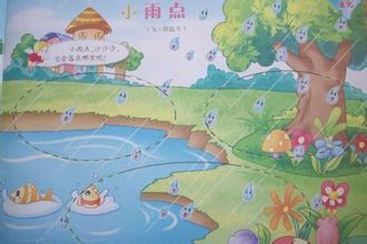 落在