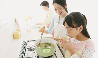 喝汤