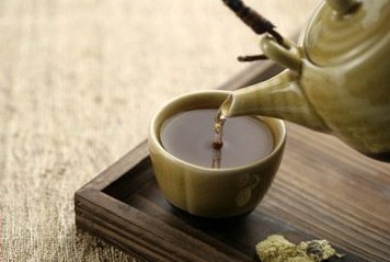 斟茶
