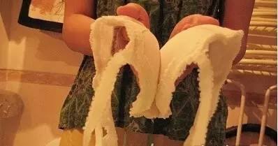 剪开