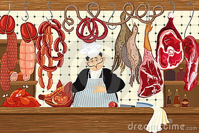 肉店