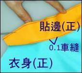 贴边